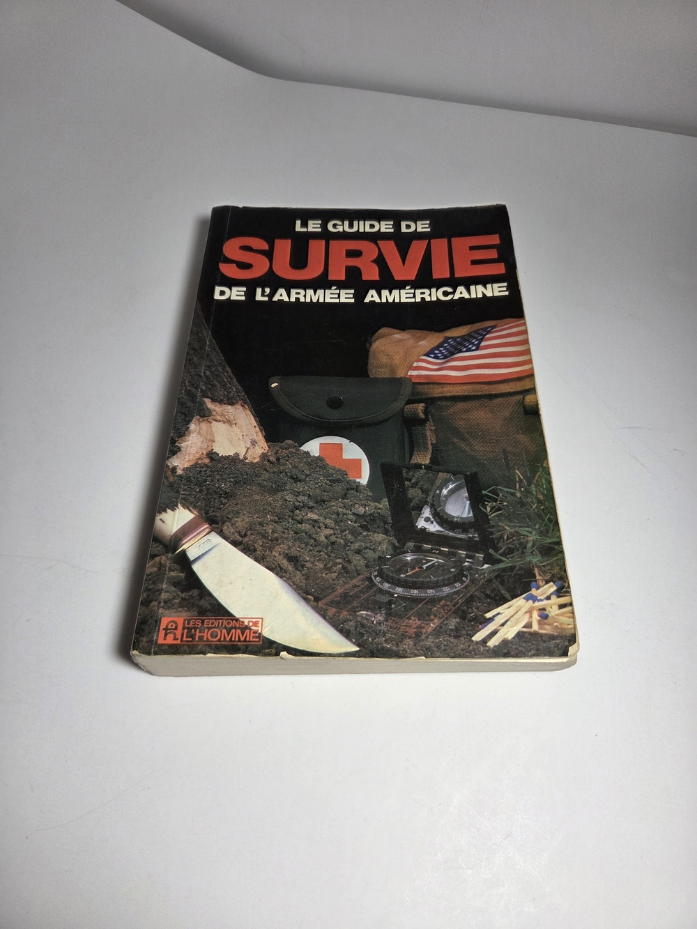 Vintage 1981 Le Guide De Survie De L'Armee Americaine US Army Manual French